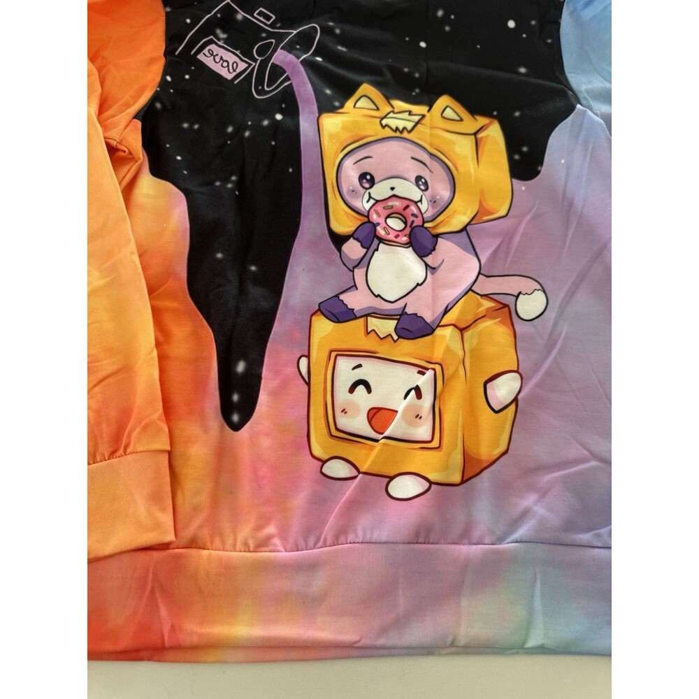 Children's cartoon hoodie sweatshirt top YouTube jumper top school size 8-10 - Picture 6 of 12